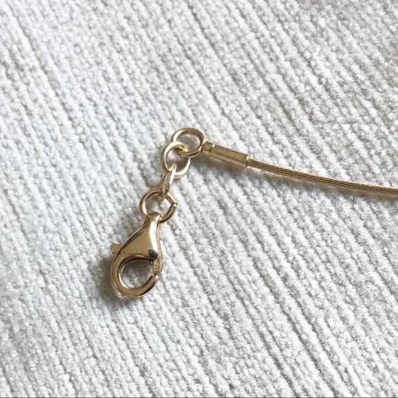 Designer Israel ZRW 14k Gold necklace 4 tiered - Picture 4 of 5